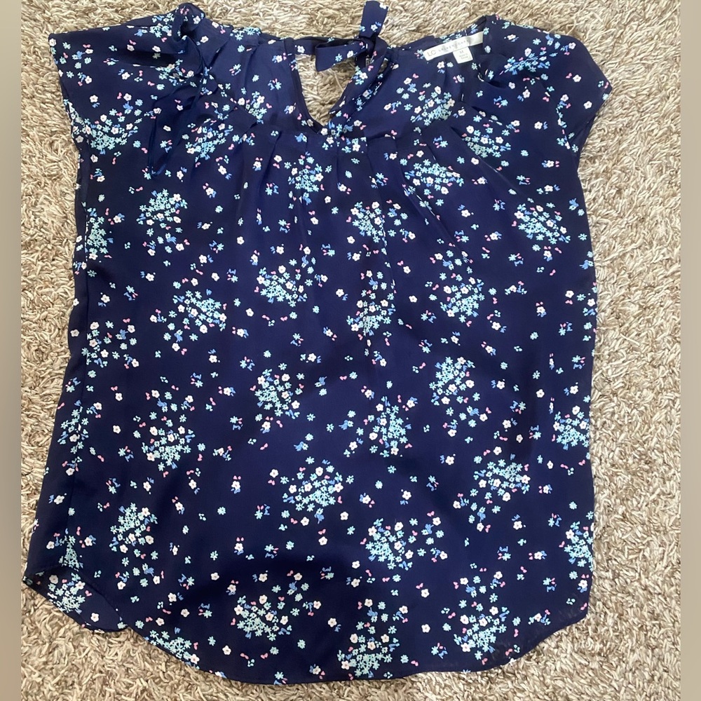 Lauren Conrad Floral Blouse